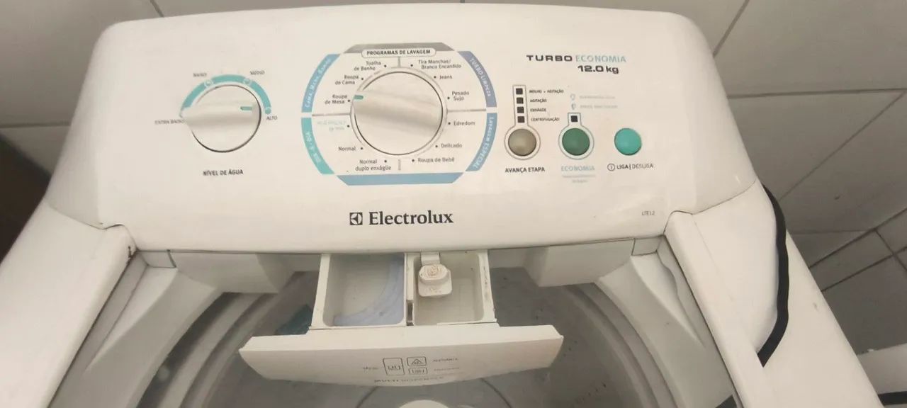 Máquina de lavar 12kg Electrolux Usada - Foto 3