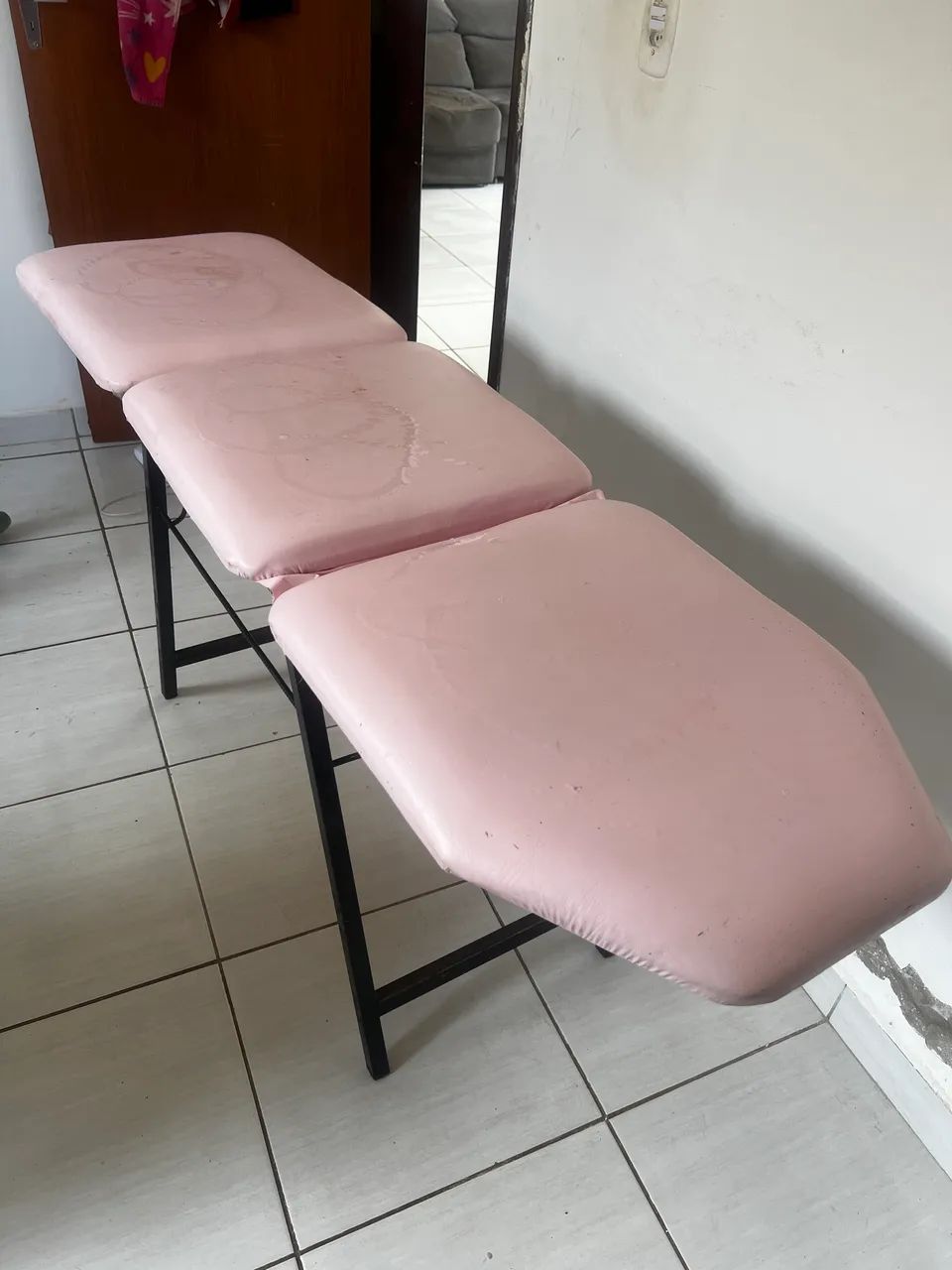 Maca dobrável rosa  - Foto 5