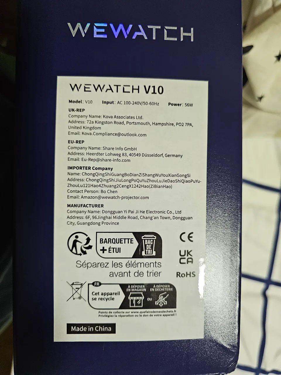 PROJETOR WEWATCH V10  - Foto 6