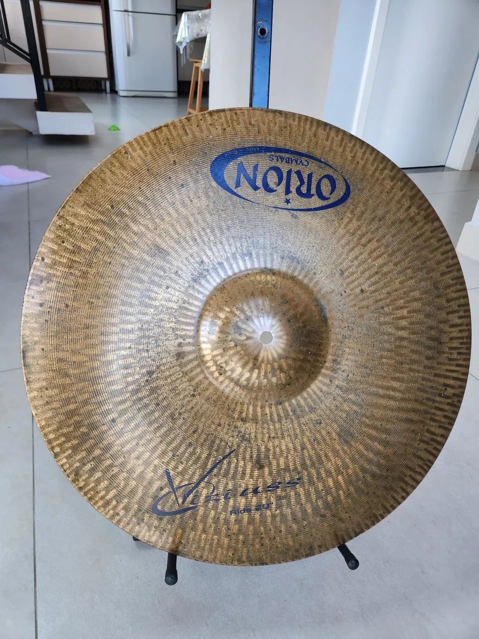 Crash 18 e Ride 20 Orion Viziuss ( ñ zildjian sabian paiste