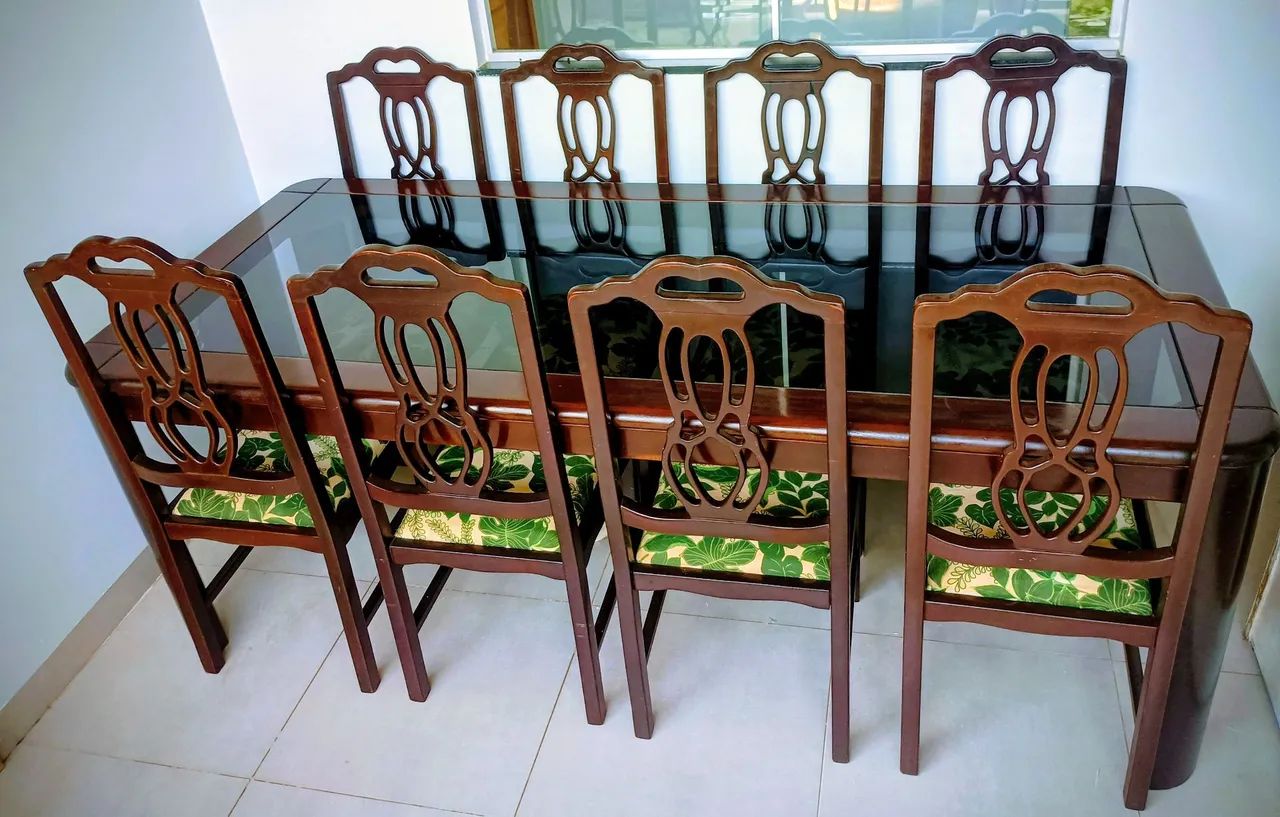 Mesa de jantar madeira maciça