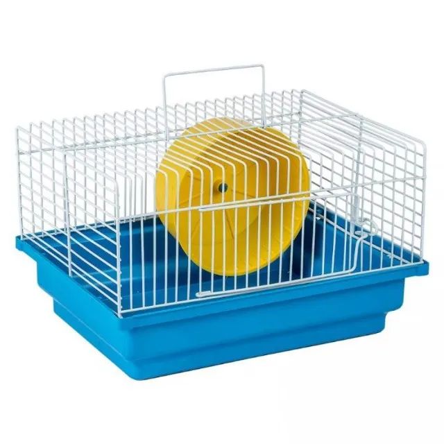 Casinha de Hamster com equipamentos para doação 