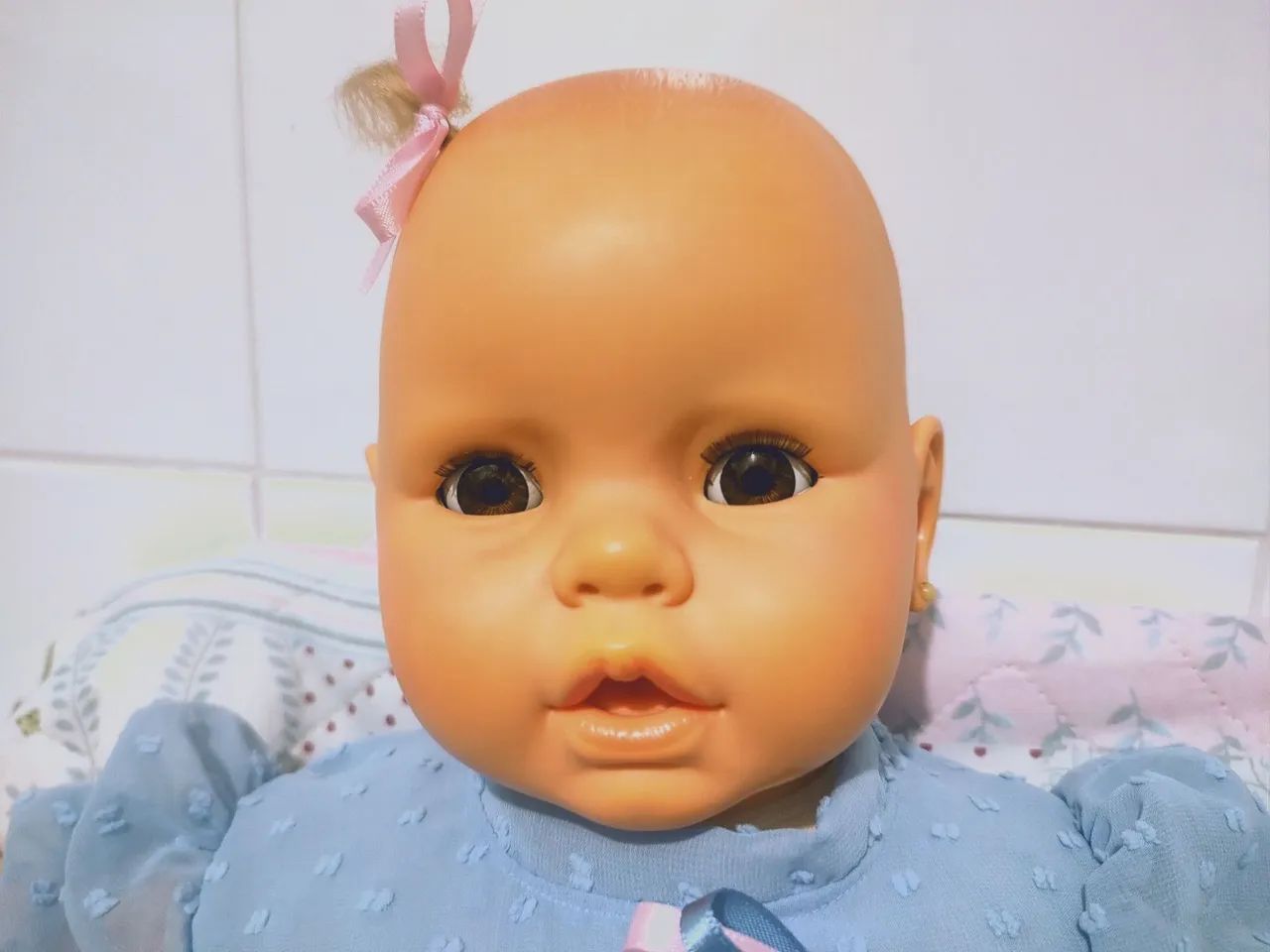 Boneca meu bebê da estrela, anos 80 sem defeito  - Foto 3