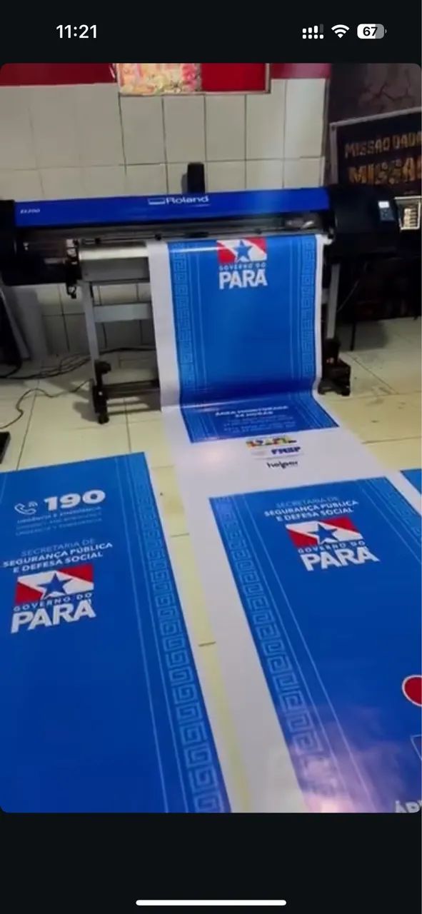 Plotter de impressão Roland cabeça I3200 - Foto 2