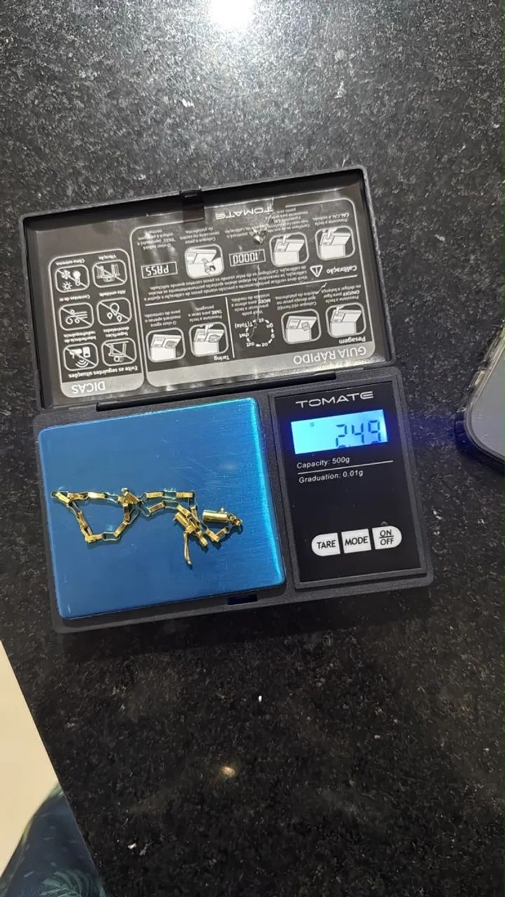 Pulseira ouro 18 K