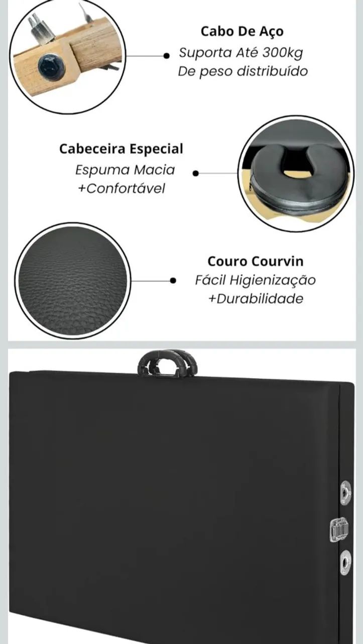 Maca dobrável nunca usada 