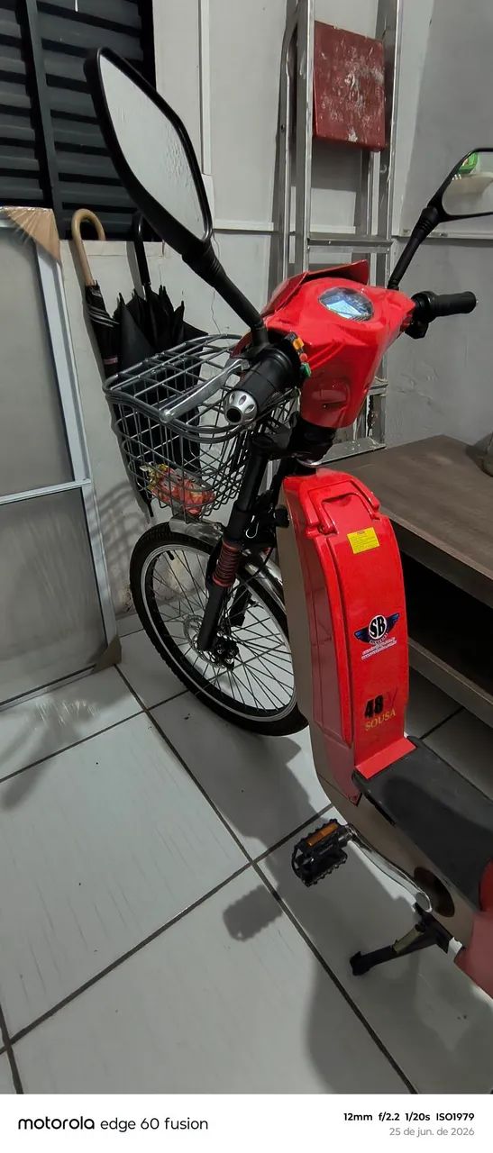 Bicicleta elétrica nova  - Foto 4