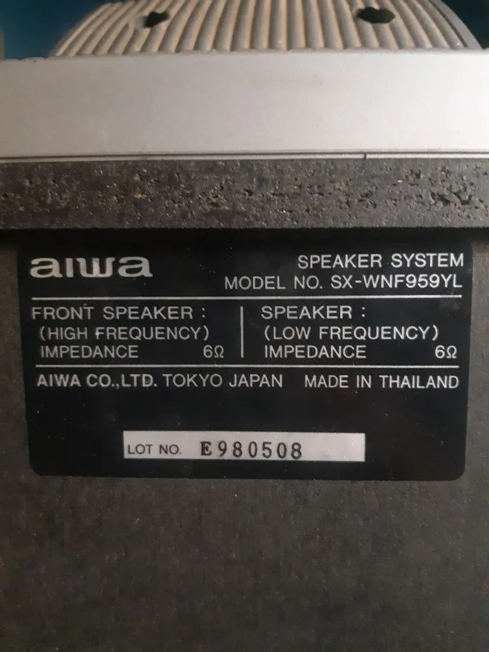 CAIXAS AIWA F-959 - Foto 4
