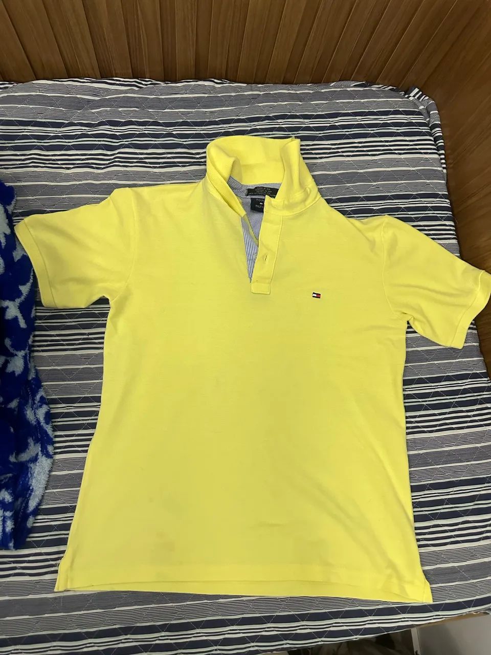 Camisa Polo Tommy Amarela Original 