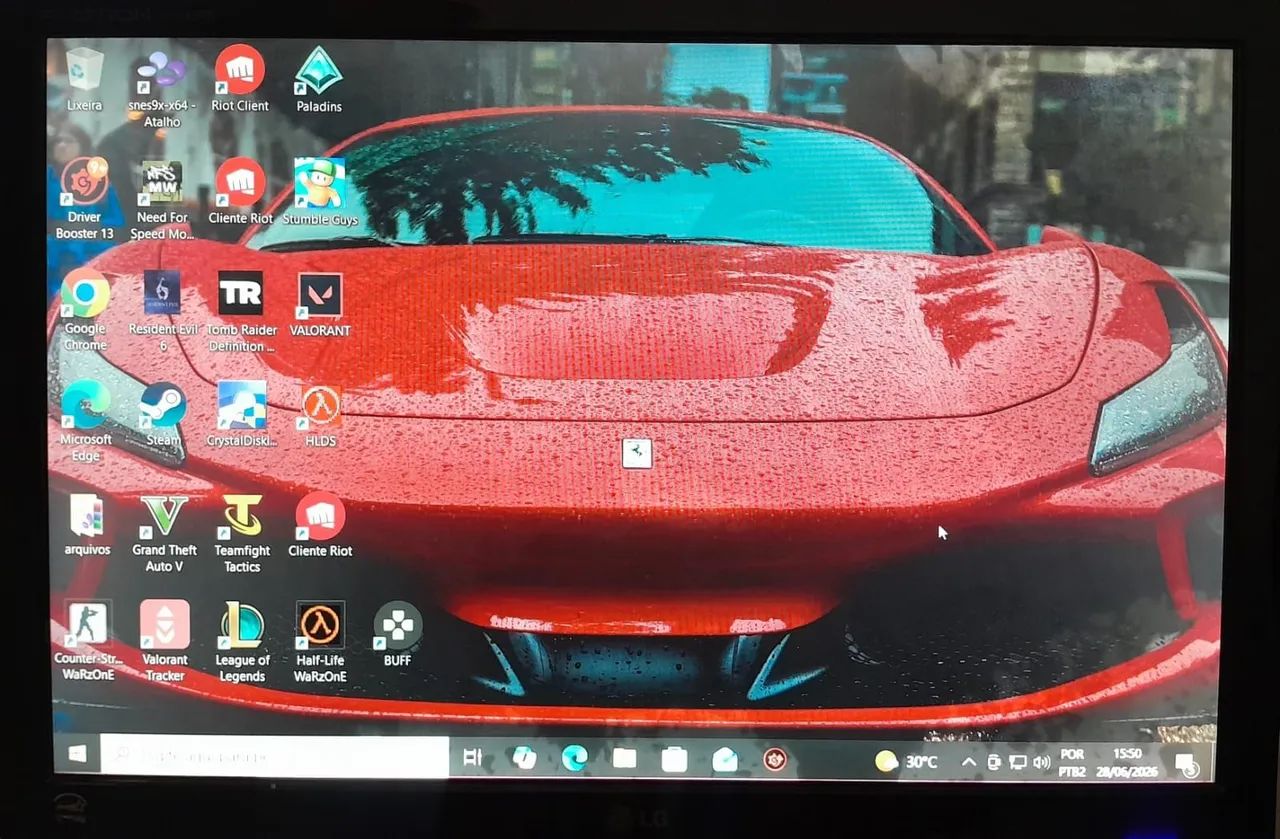 Computador completo Intel i5 7600, 8 gigas de ram ddr4, hd de 500 gigas, monitor LCD, jogo - Foto 5