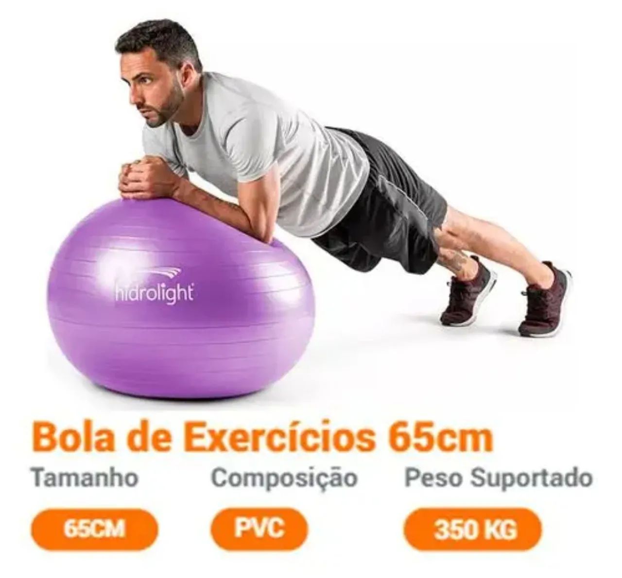 Bola Para Exercícios Fisioterapia  - Foto 5