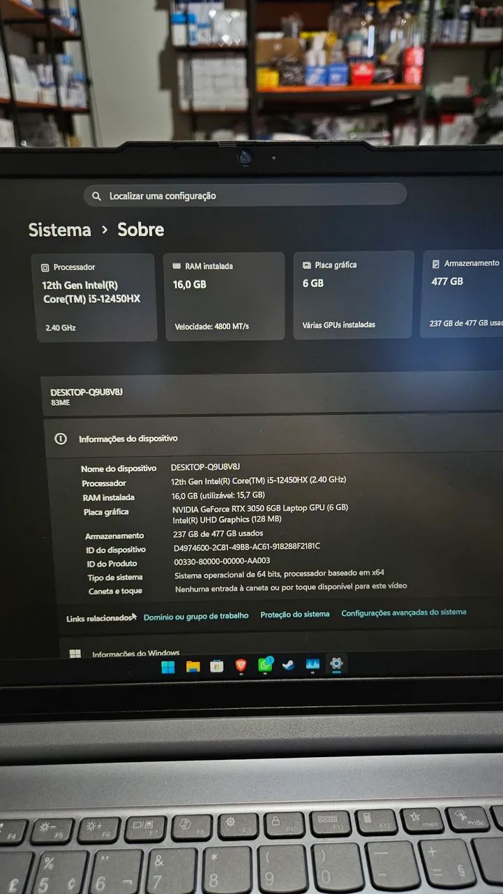 Notebook Gamer Lenovo Loq-E - Foto 5