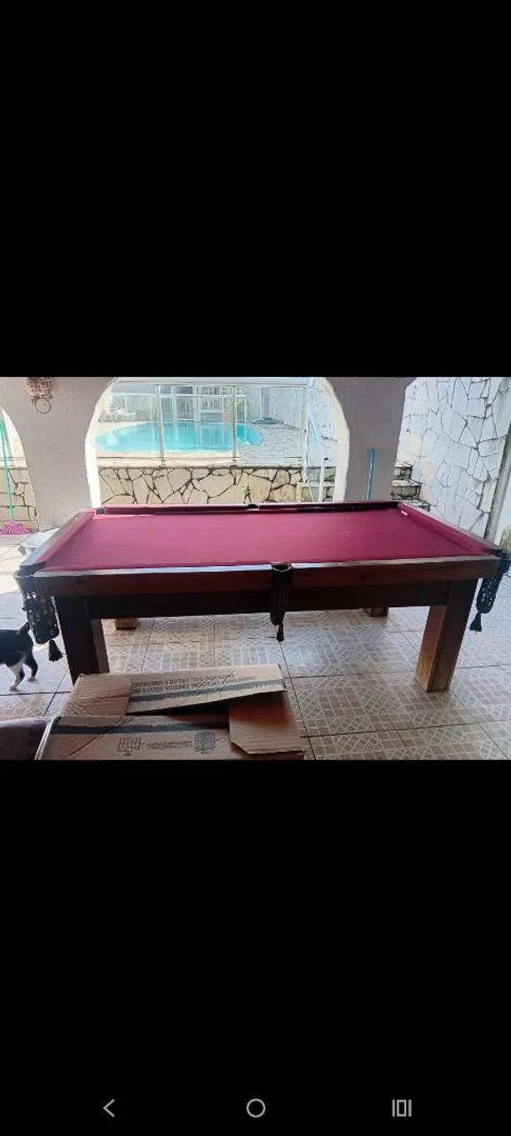Mesa de sinuca semi profissional 