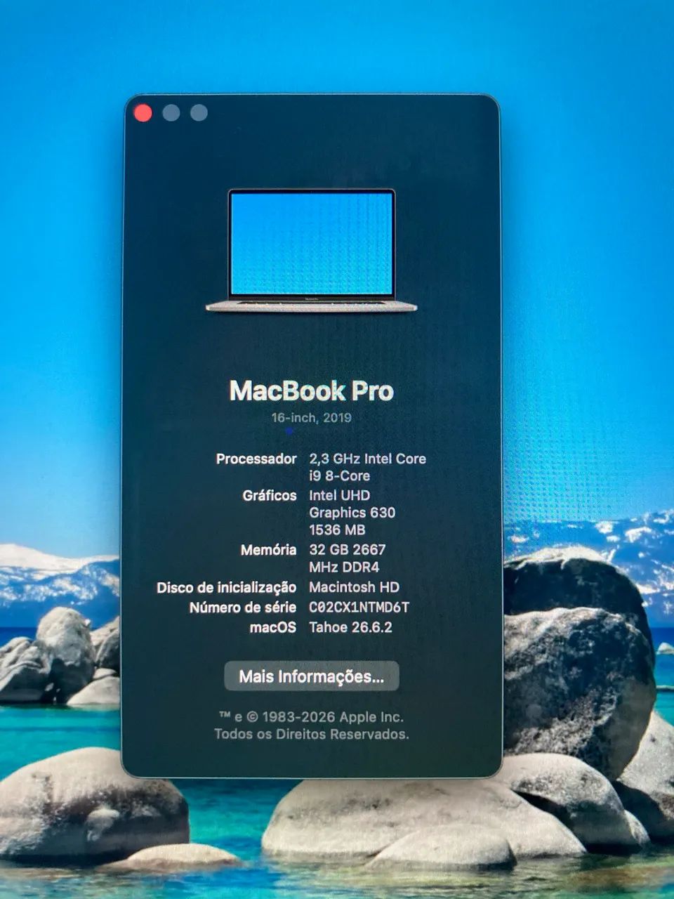 MacBook Pro 16'' 2019 32Gb / 2Tb - Foto 2