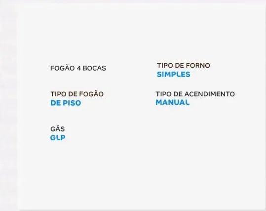 Fogão 4 Bocas Esmaltec - Foto 4