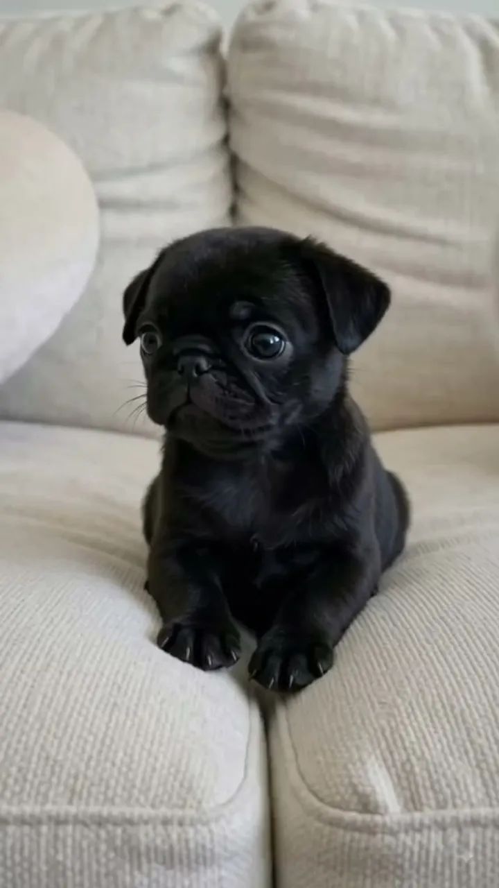 Pug com um estilo que foge do comum