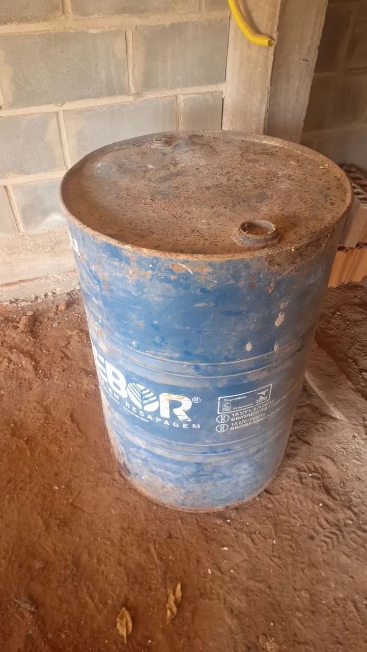 Tambor 200l de metal 