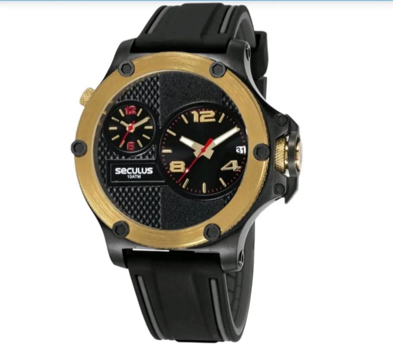 Relógio Seculus Masculino 20732gpsvhi1