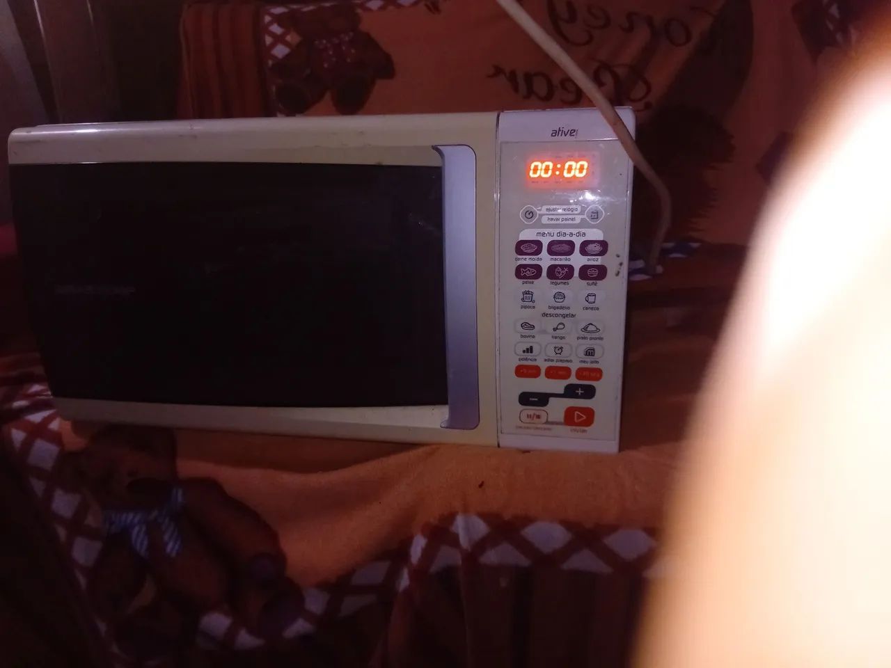 Microondas tá ligando pra concertar 