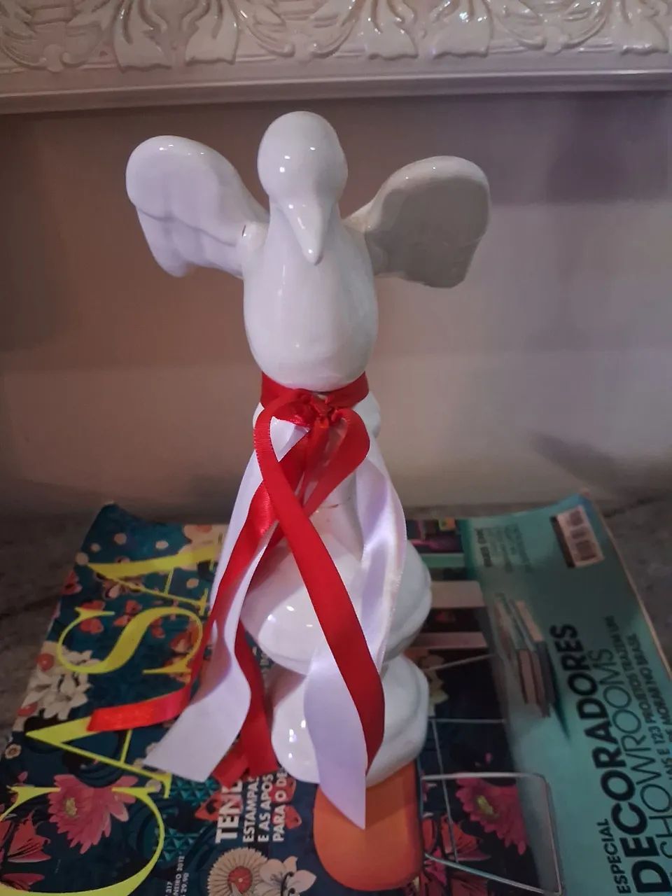 Belo Espírito Santo em porcelana 