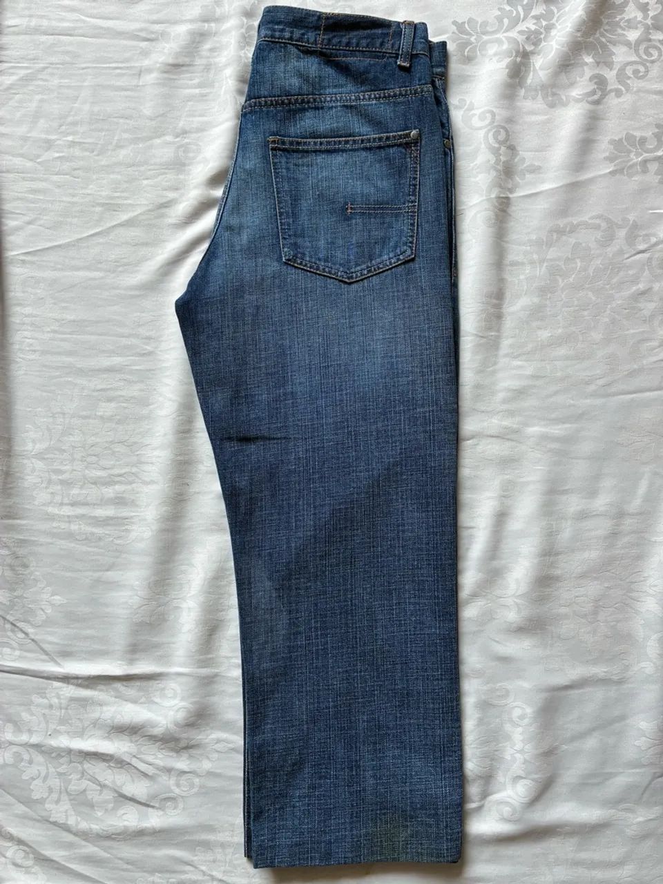 Calça calvin klein jeans relaxed straight 32 - Foto 5