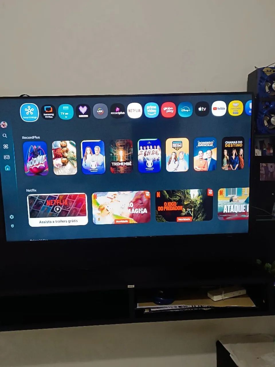 TV SMART SAMSUNG 55'  POLEGADAS 4 K EM PERFEITO ESTADO!!