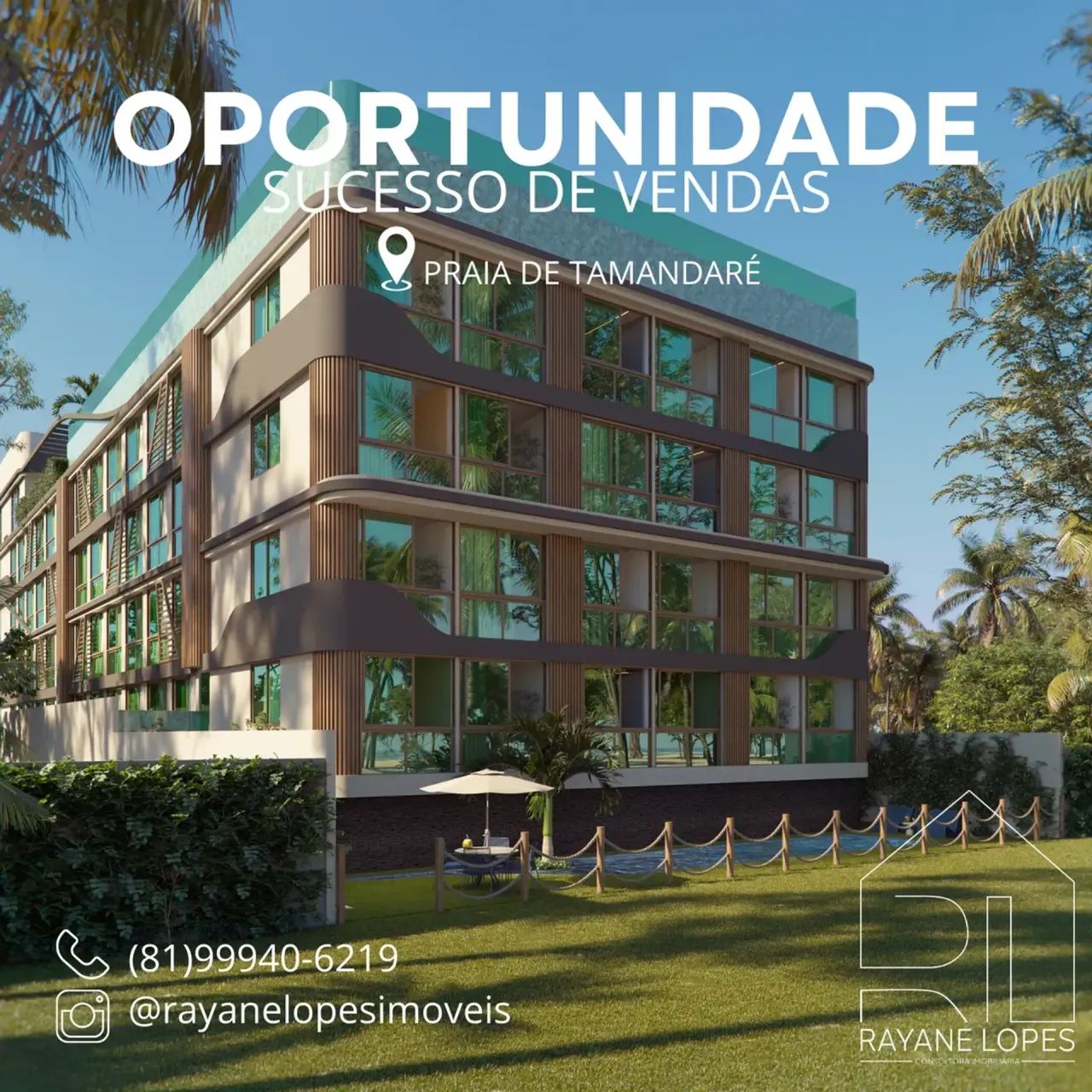 Studio à venda em Tamandaré | Rooftop com vista para o mar - Foto 4