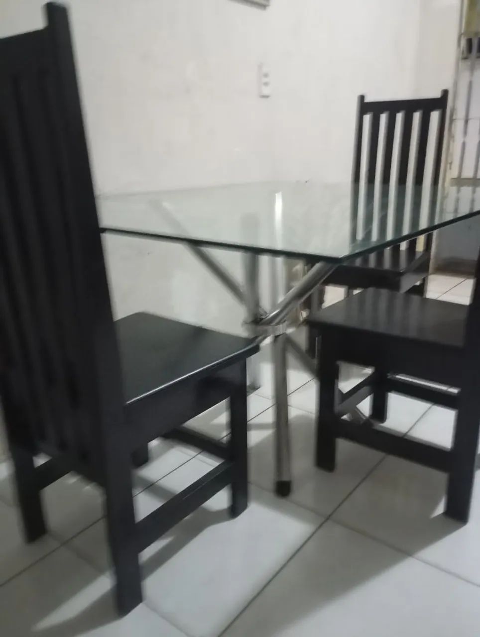 Mesa de tampo de vidro temperado  - Foto 4