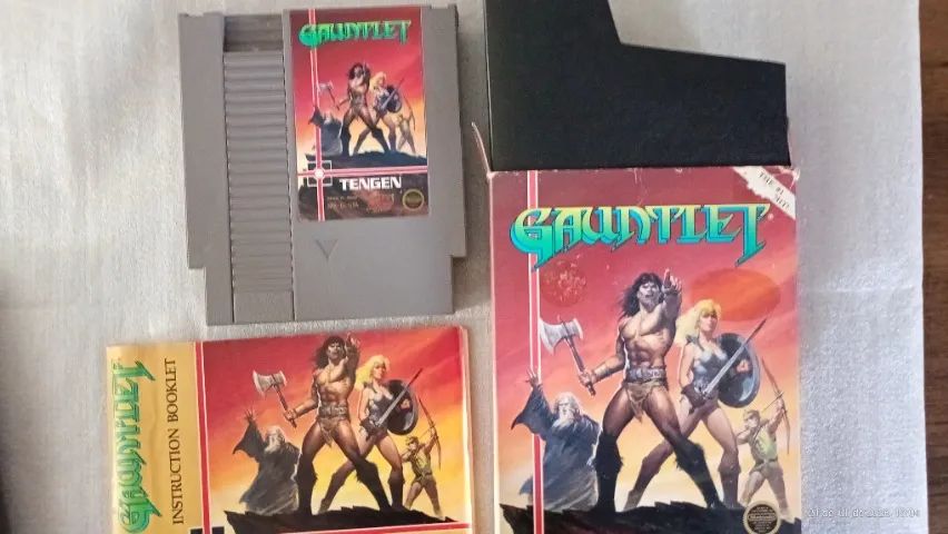 Gauntlet - (COMPLETO) - (ORIGINAL) + Zelda 2 (ORIGINAL) - Nes