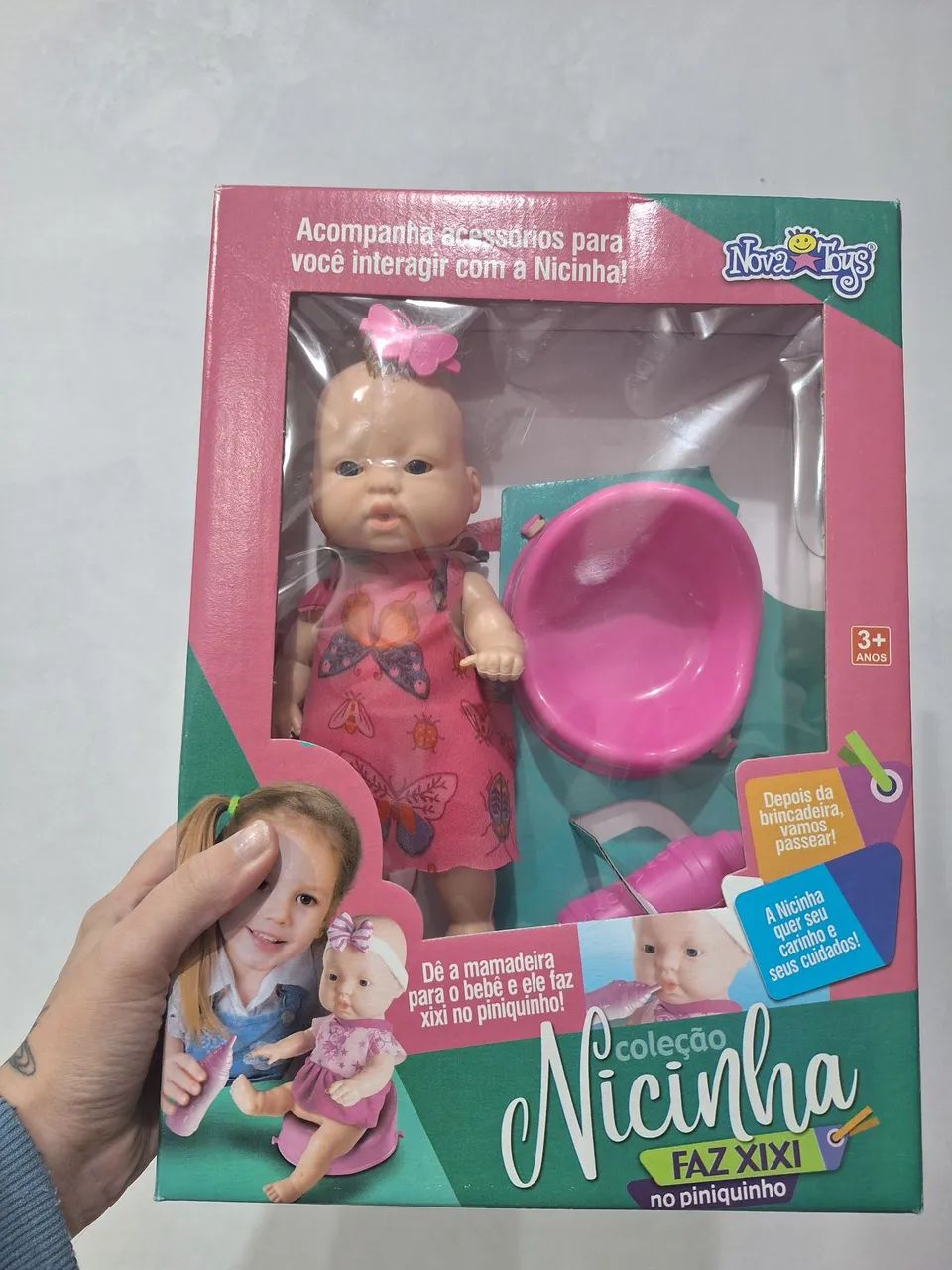 Boneca bebê faz xixi nova - Foto 2