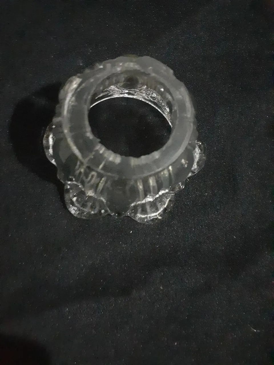 Copo de cristal trabalhado para lustres de cristal e bronze  - Foto 4