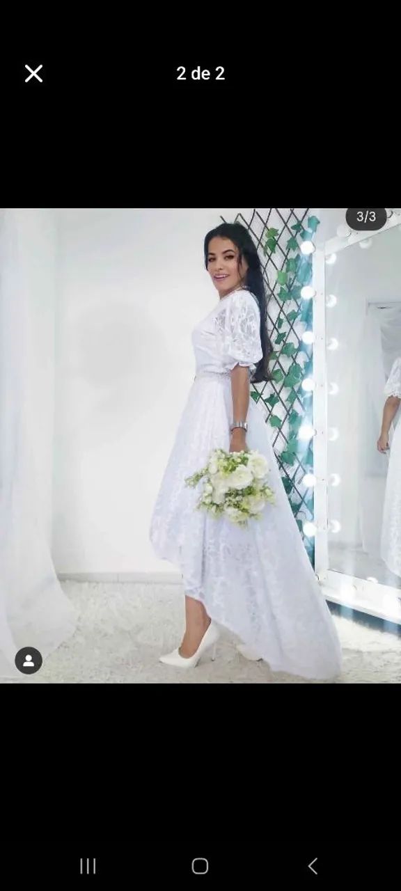 Vestido branco  - Foto 2