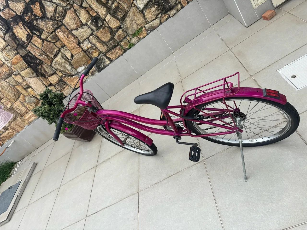 Bicicleta rosa 