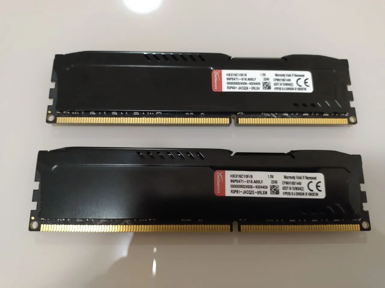 DDR3 16GB 1600Mhz (2x8gb), Kingston Hyperx - Memória RAM