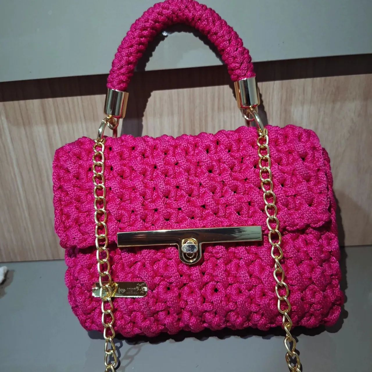 Bolsa de crochê  - Foto 3