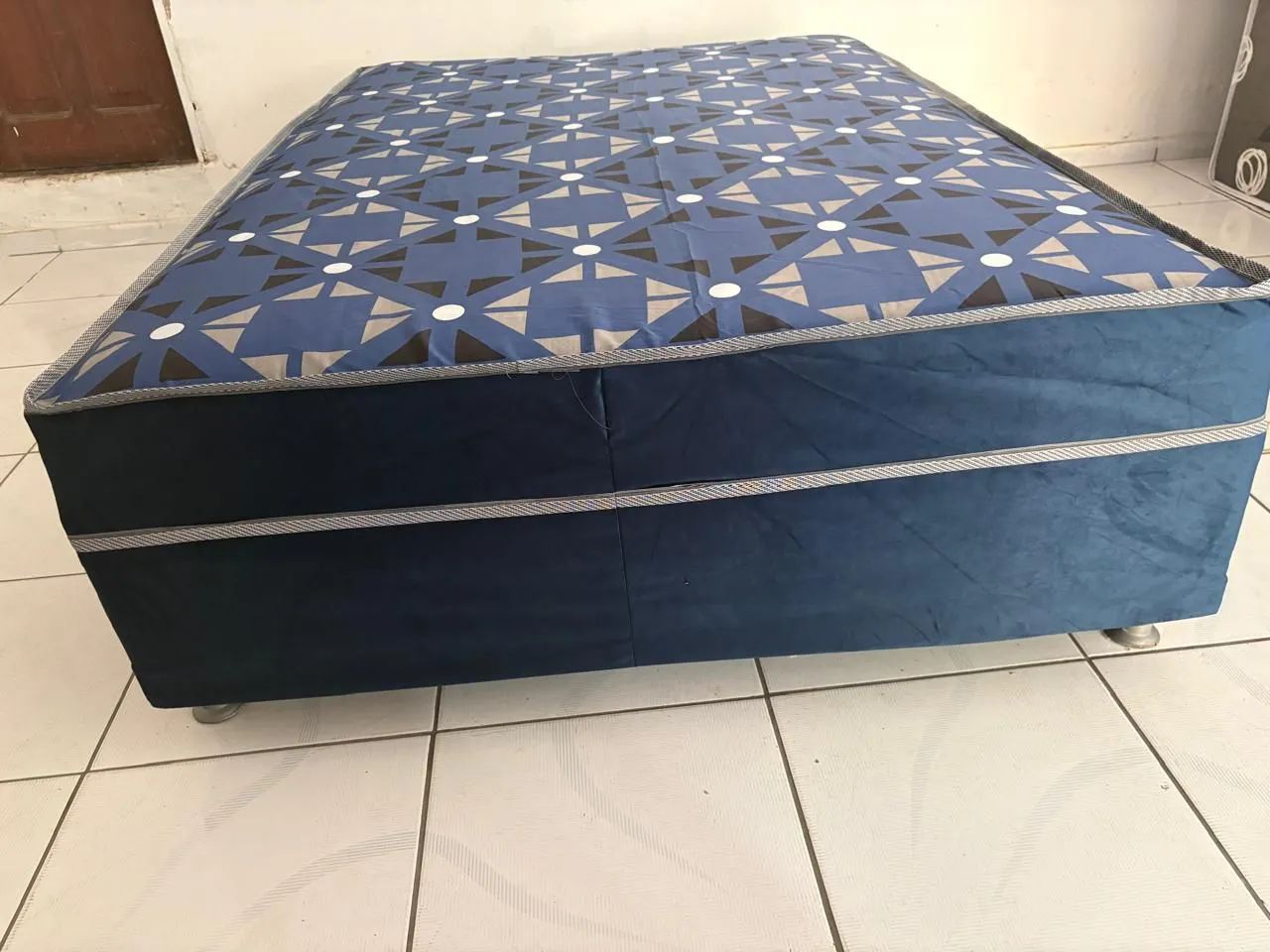Cama de casal de espuma bem alta 20 cm - Foto 2