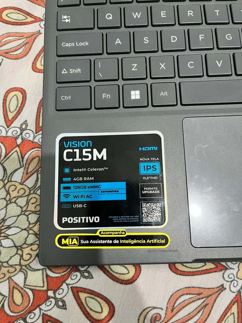 Notebook Positivo Vision C15M Mini Tela - Foto 4