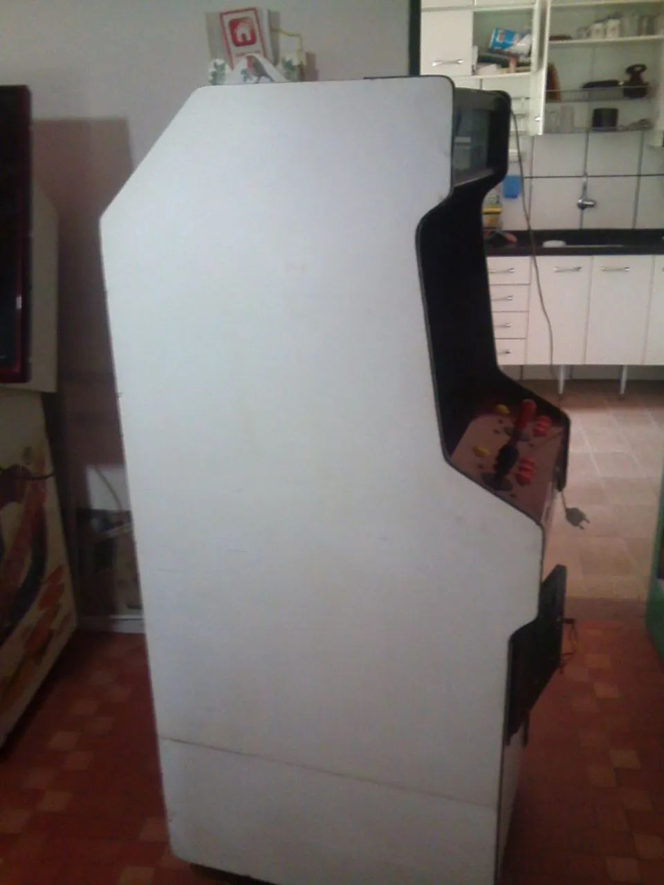 Maquina de Fliperama Original Da Década De 80 Com Ficheiro Tela de Tubo Crt 20 Polegadas - Foto 2