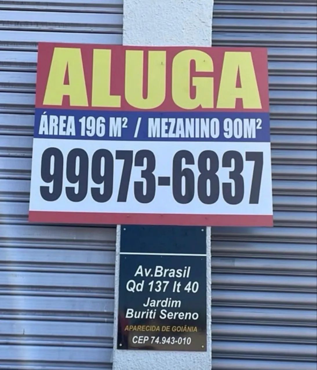 Galpão para alugar em Aparecida de Goiânia 