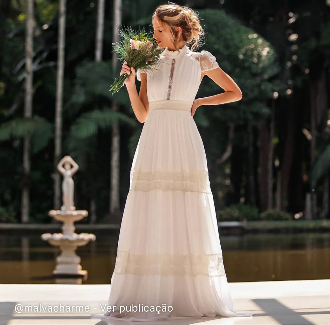 Vestido branco para noiva ou reveion