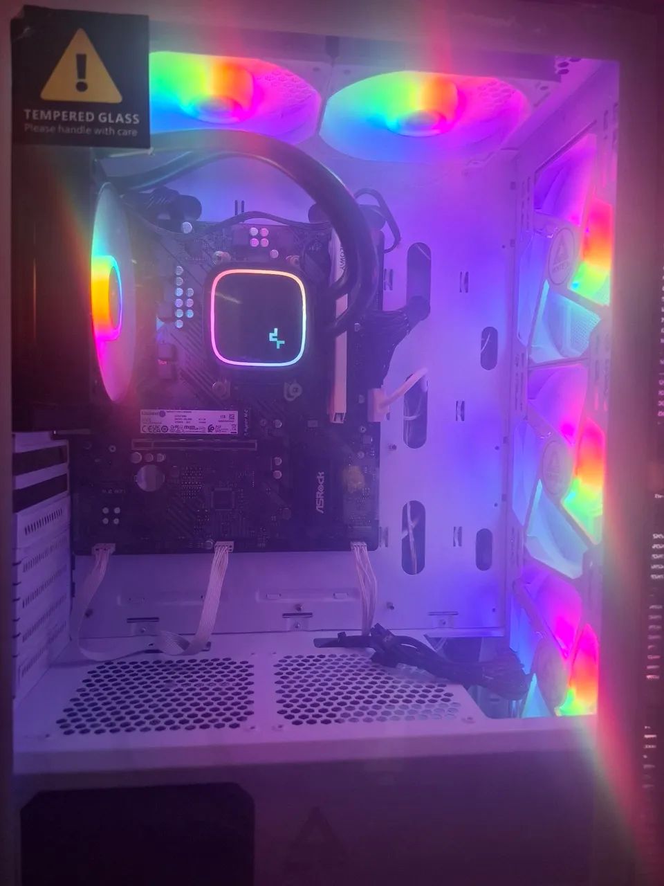 gabinete montech x3 mesh branco - Foto 3