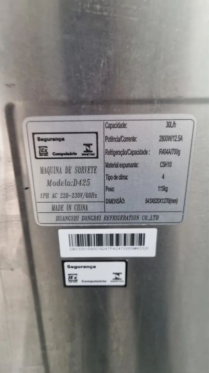 Máquina de sorvete - praticamente nova, pouquíssimo uso - Foto 2