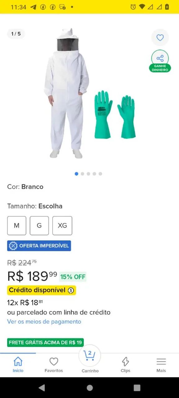 Macacão apicultor - Foto 3