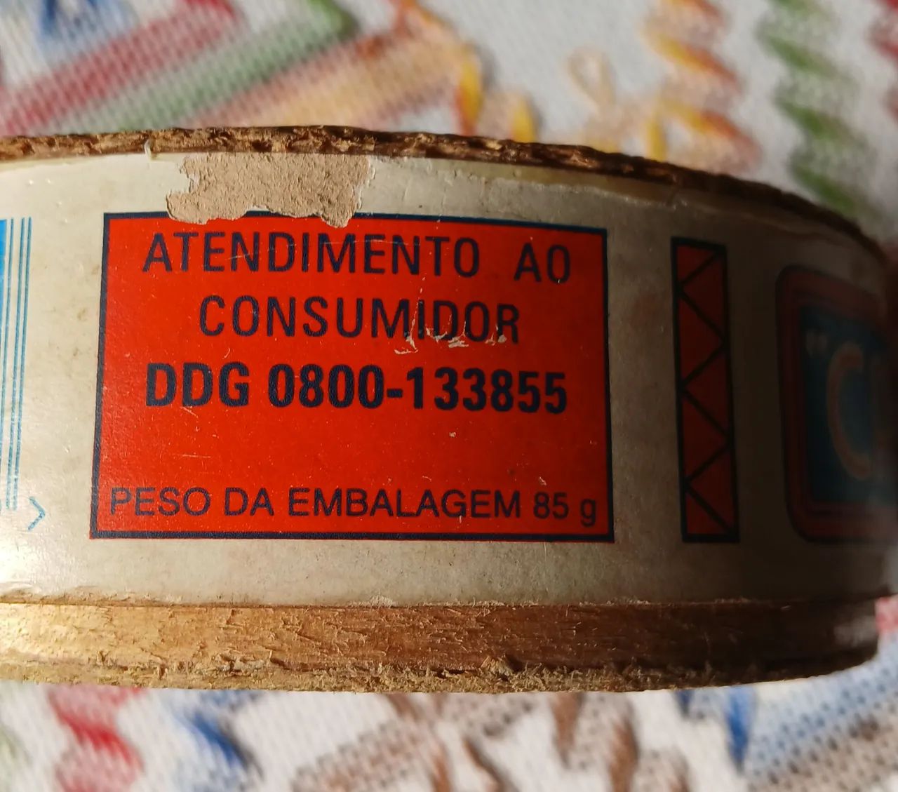 Caixa de madeira vintage de requeijão  da marca,Catupiry (memorabilia) - Foto 2