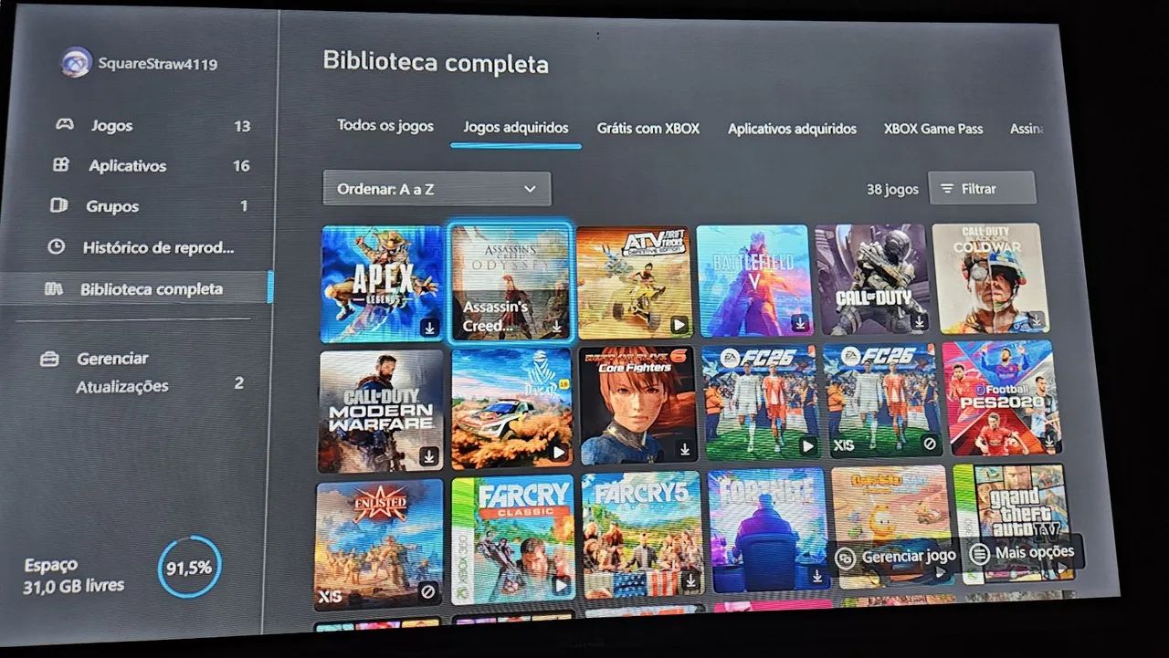 Xbox One S Bloqueado controle e jogos - Foto 2