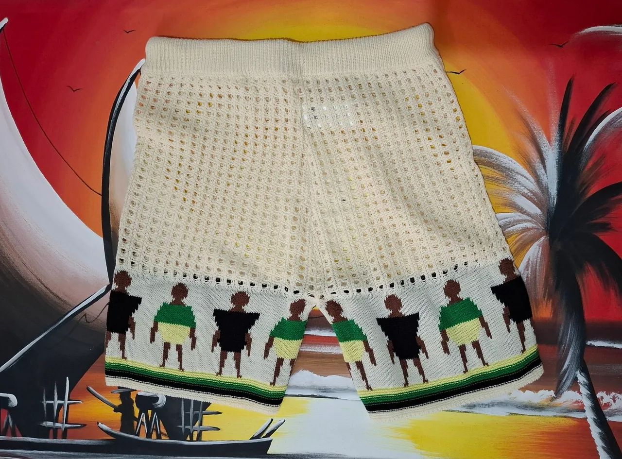 Short unissex praia - Foto 2