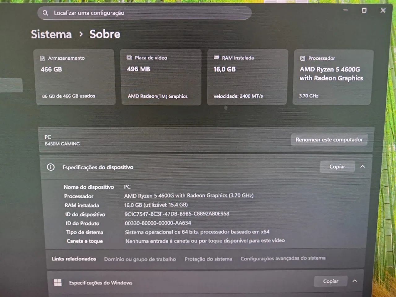 Pc gamer Ryzen 5 4600G  - Foto 3