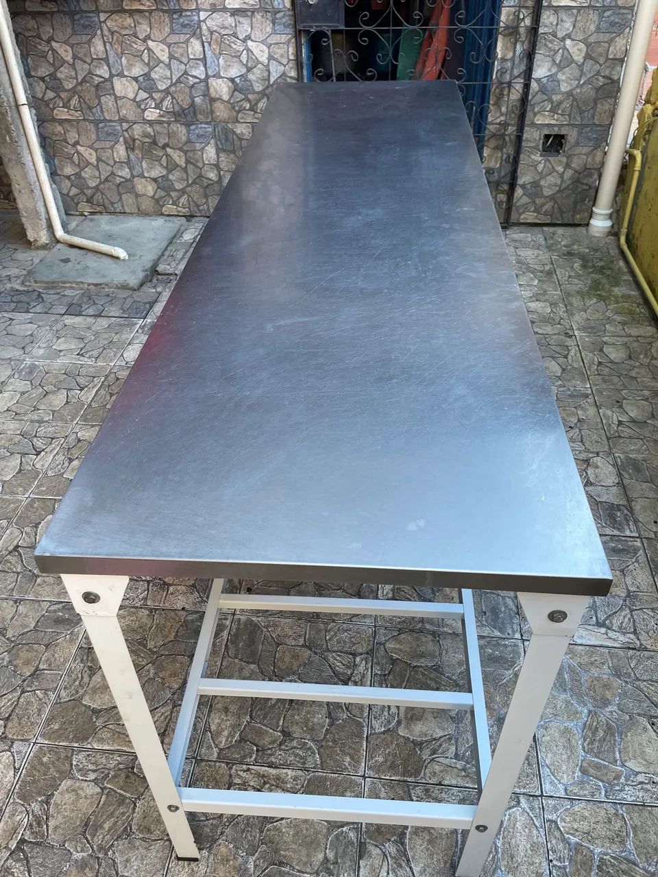 Mesa de inox 190cm - Foto 4