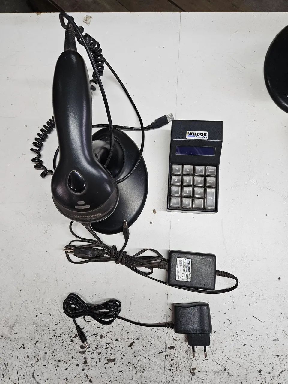 Lote 03 Micro terminais e 03 leitor código barras