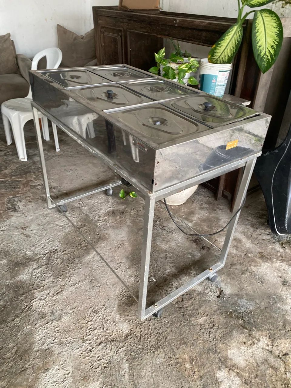 Estufa 6 Cuba elétrica